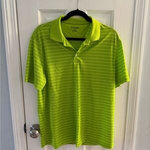 Men’s striped polo